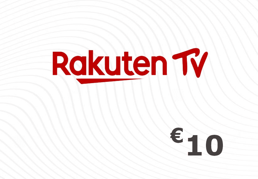 Rakuten TV EUR 10 هدية بطاقة FR