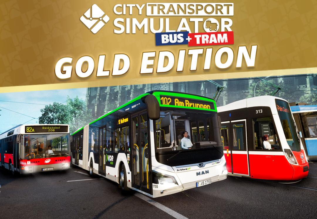 City Transport Simulator: Bus + Tram - اصدار النسخة الذهبية إكس بوكس سيريس X|S حساب