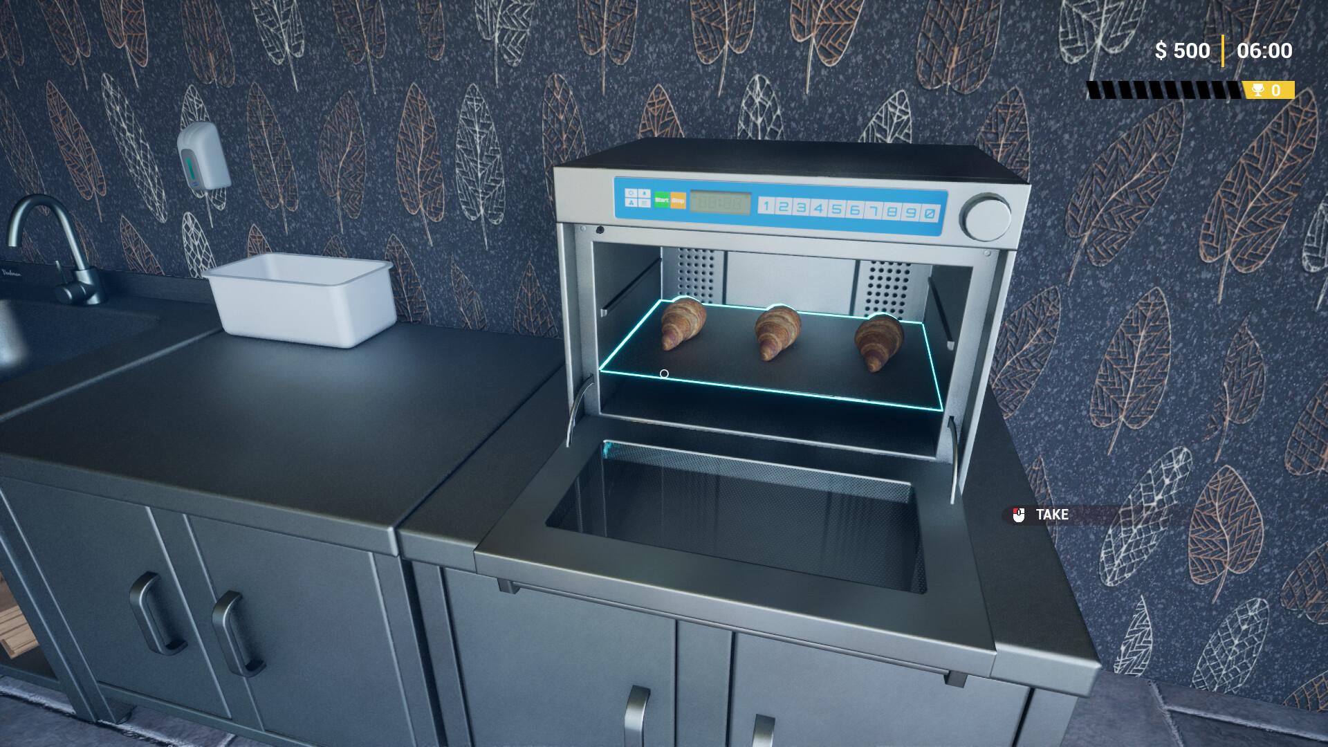 Bakery Cafe Simulator بي سي ستيم حساب