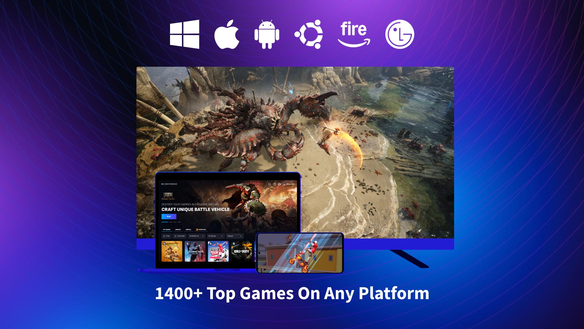 Boosteroid Cloud Gaming ULTRA - 1 سنه اشتراك مفتاح