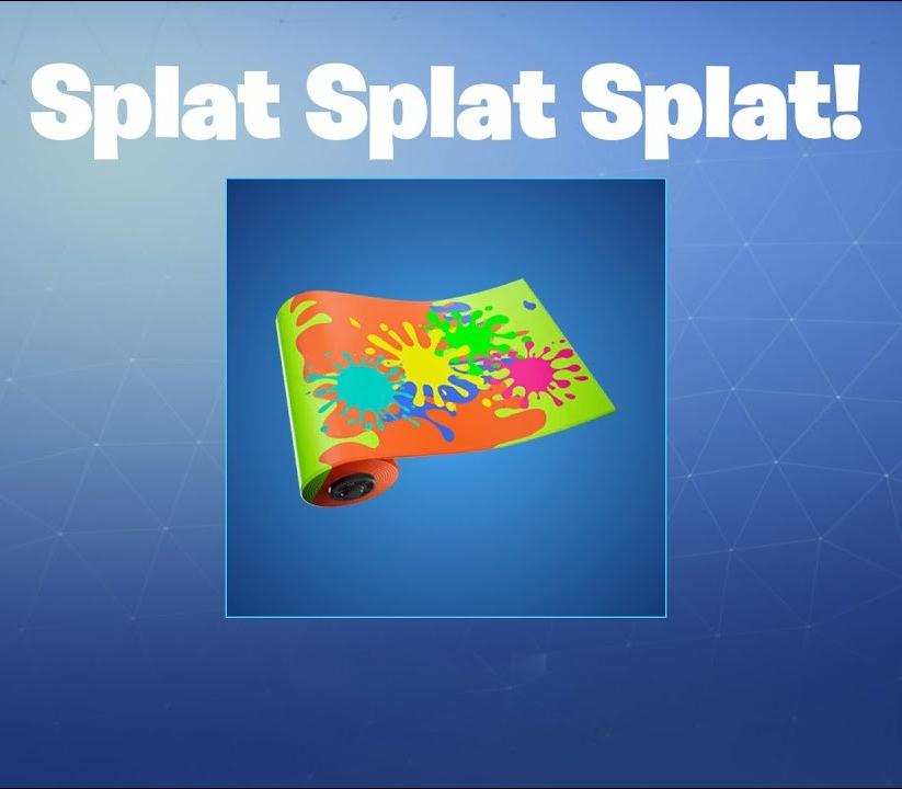 Fortnite - SPLAT SPLAT SPLAT! Wrap DLC بي سي ايبك قيمز كود رقمي
