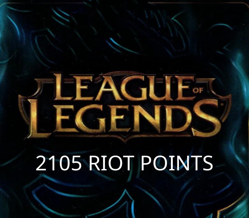 League of Legends 2105 RP Prepaid Card TR