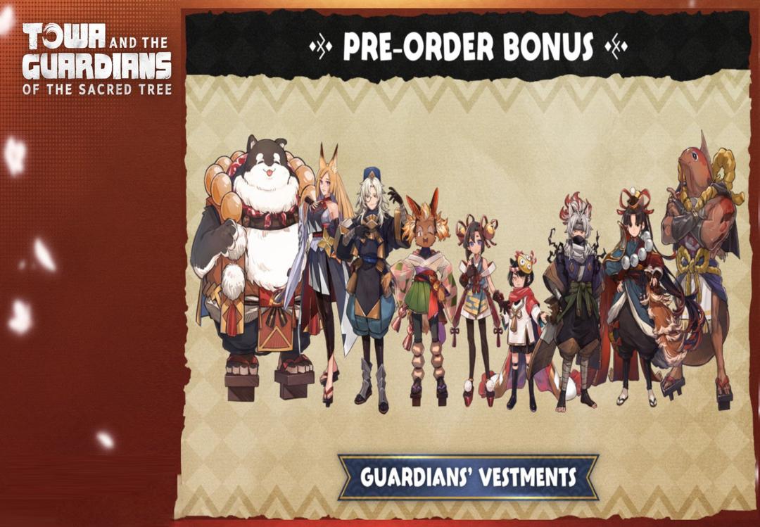 Towa And The Guardians Of The Sacred Tree - طلب مسبق Bonus DLC اوروبي بلايستيشن 5 كود رقمي