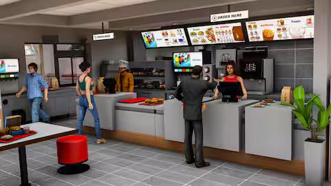 Fast Food Master 2025 بي سي ايبك قيمز حساب