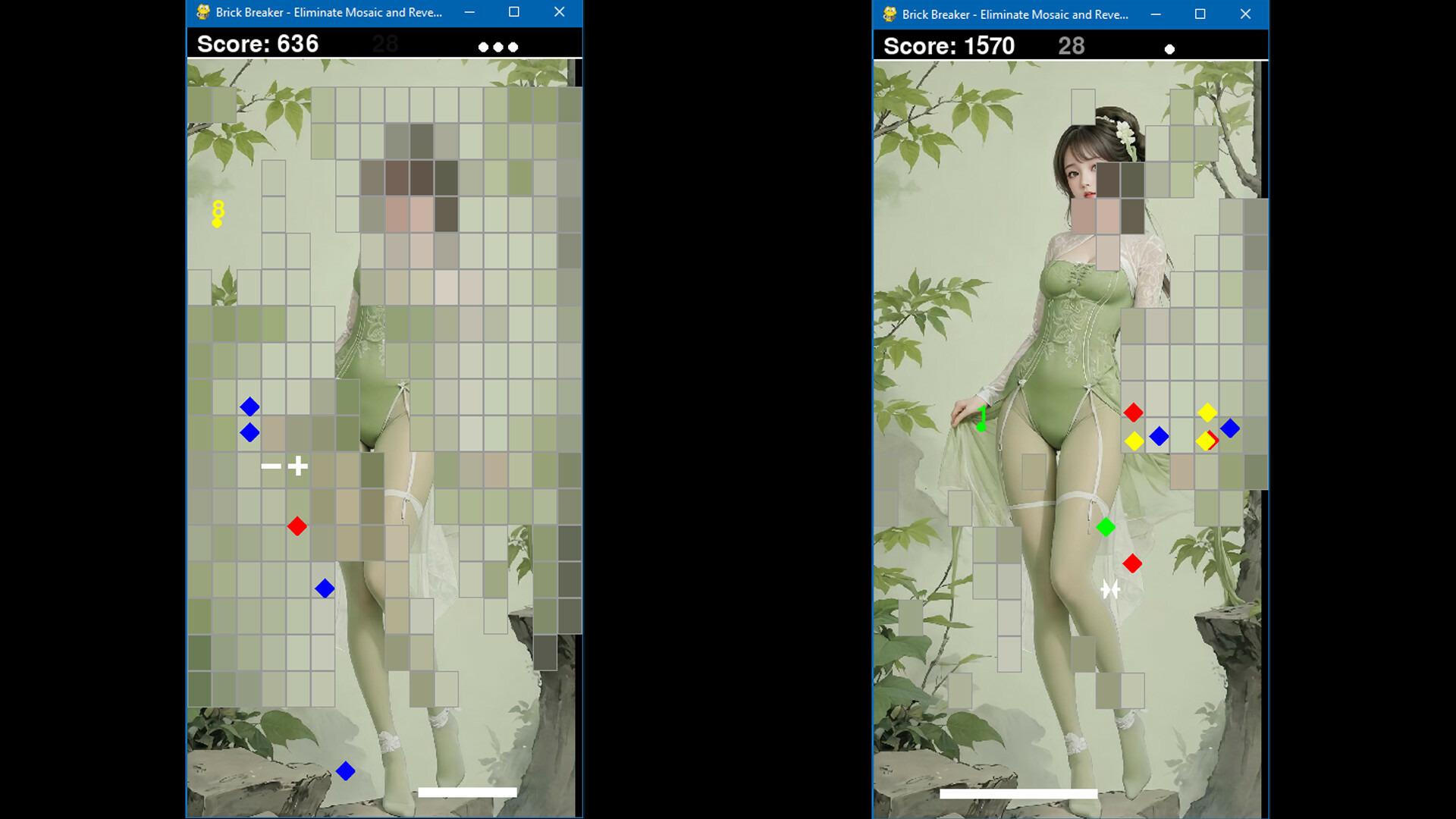 Brick Breaker: Eliminate Mosaic And Reveal Beauty بي سي ستيم كود رقمي