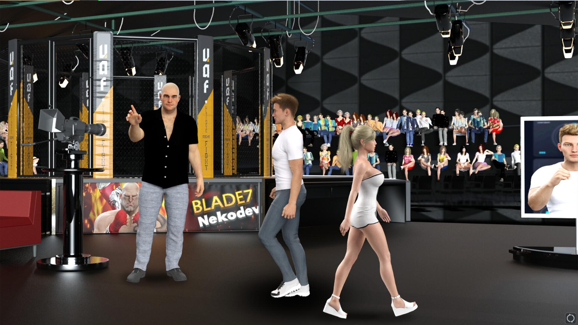 MMA Life Simulator بي سي ستيم حساب