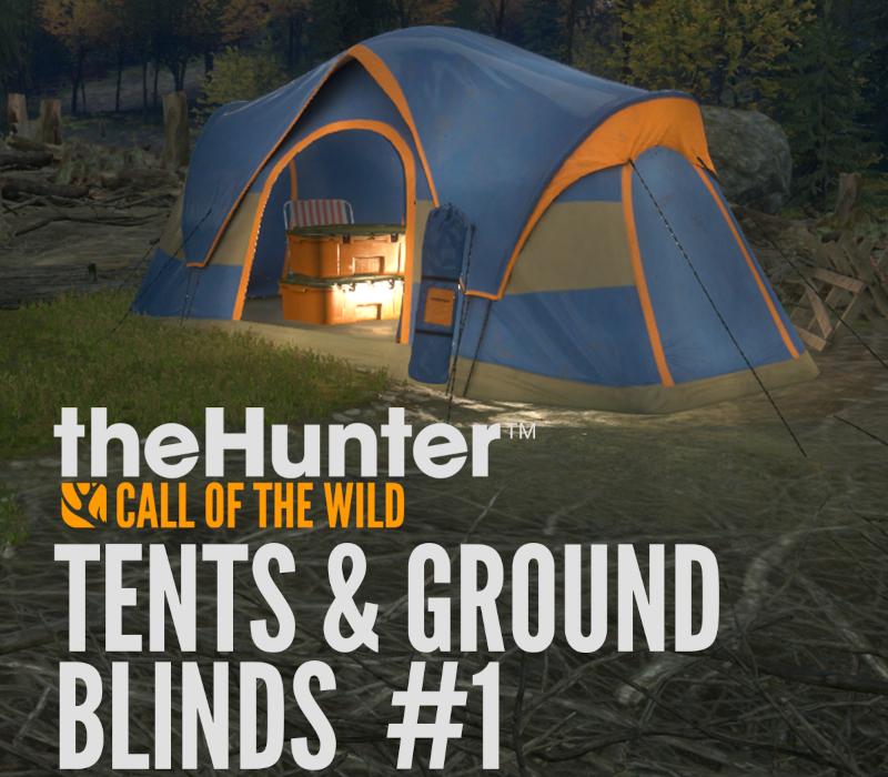 theHunter: Call of the Wild - Tents & Ground Blinds DLC PC Steam CD Key (valid until March, 2027)
