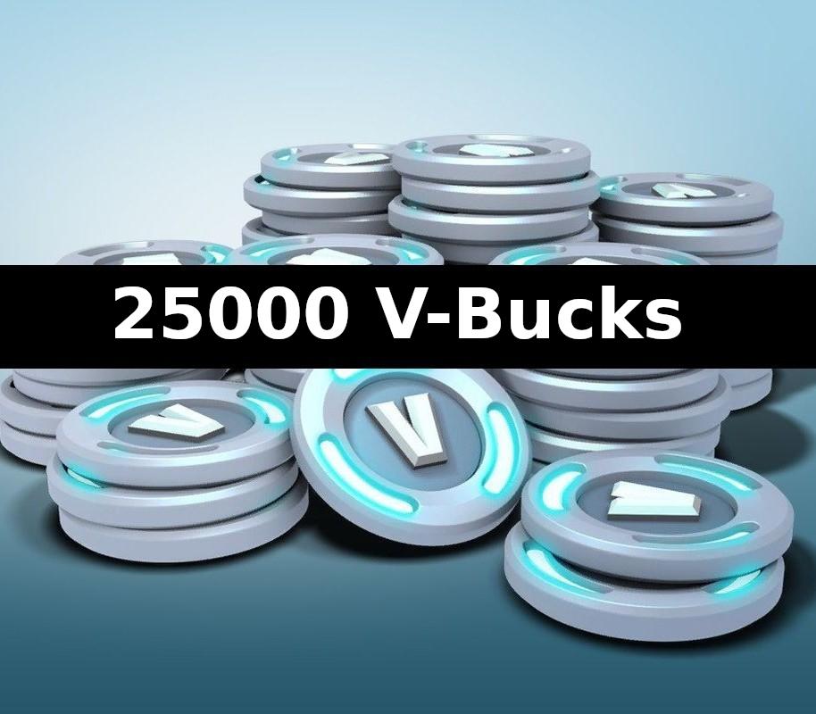 Fortnite - 25000 V-Bucks Epic Games Account