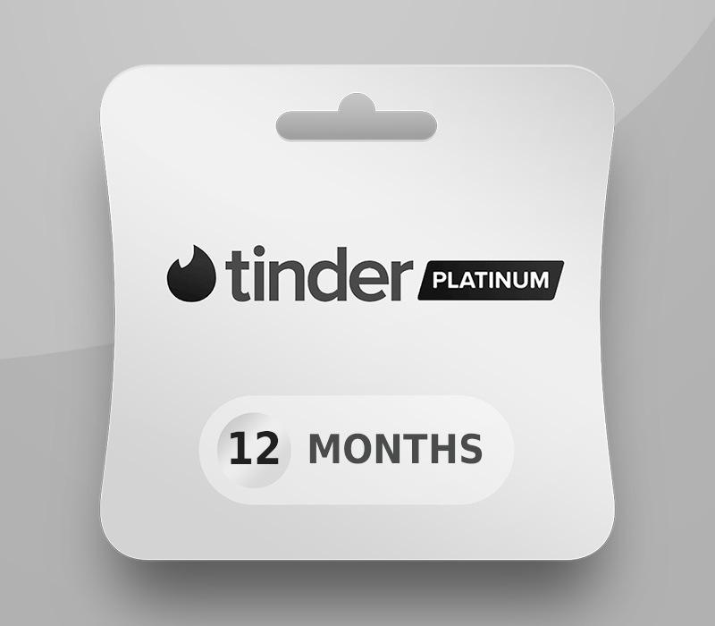 Tinder Platinum - 12 Month Subscription Key VN
