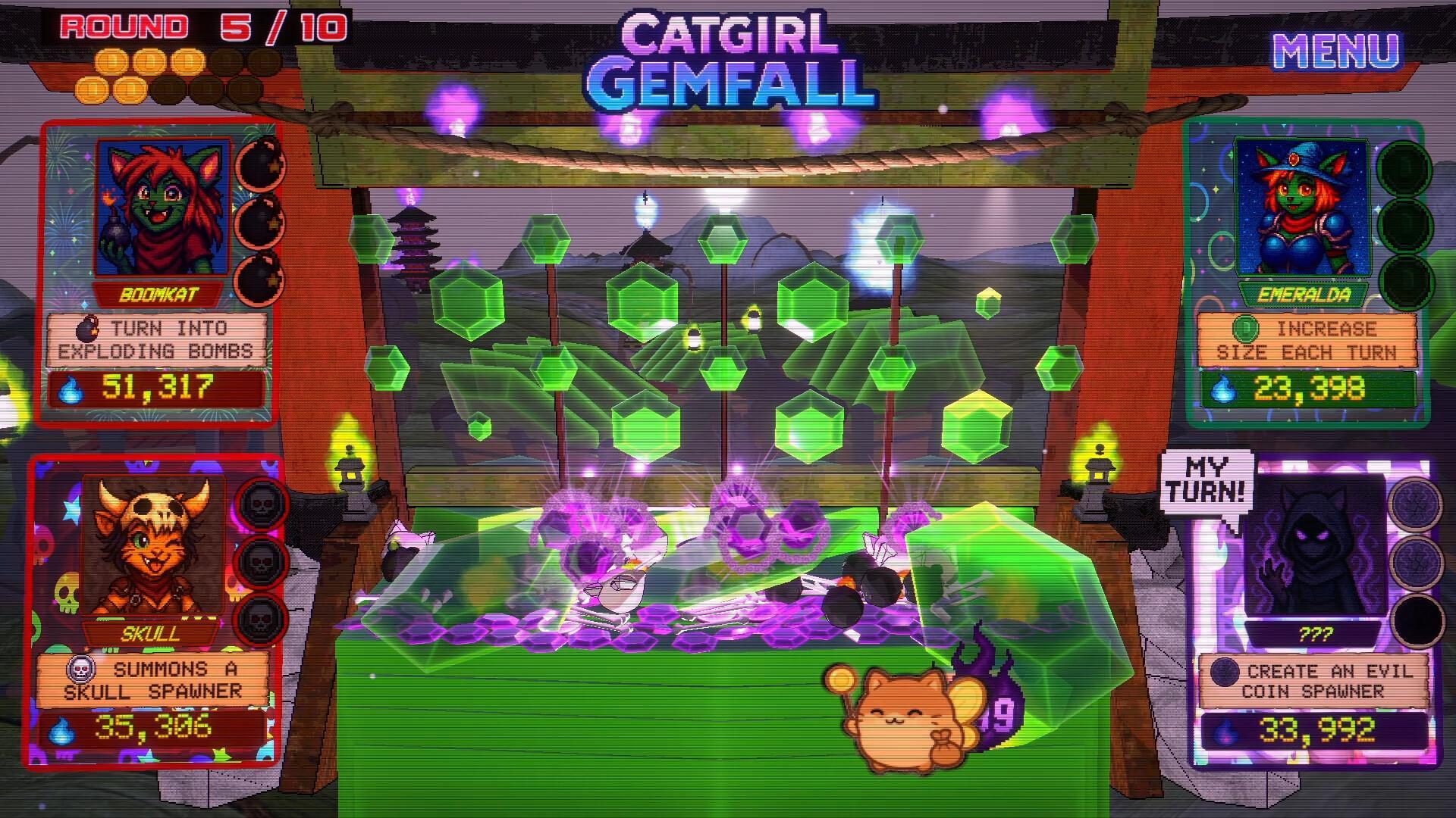 Catgirl Gemfall بي سي ستيم كود رقمي