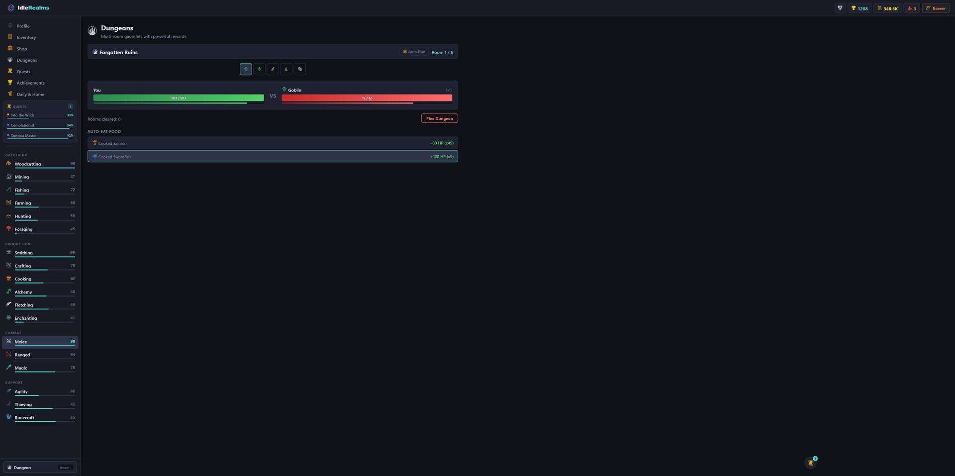 Idle Realms: The Eternal Spire بي سي ستيم كود رقمي