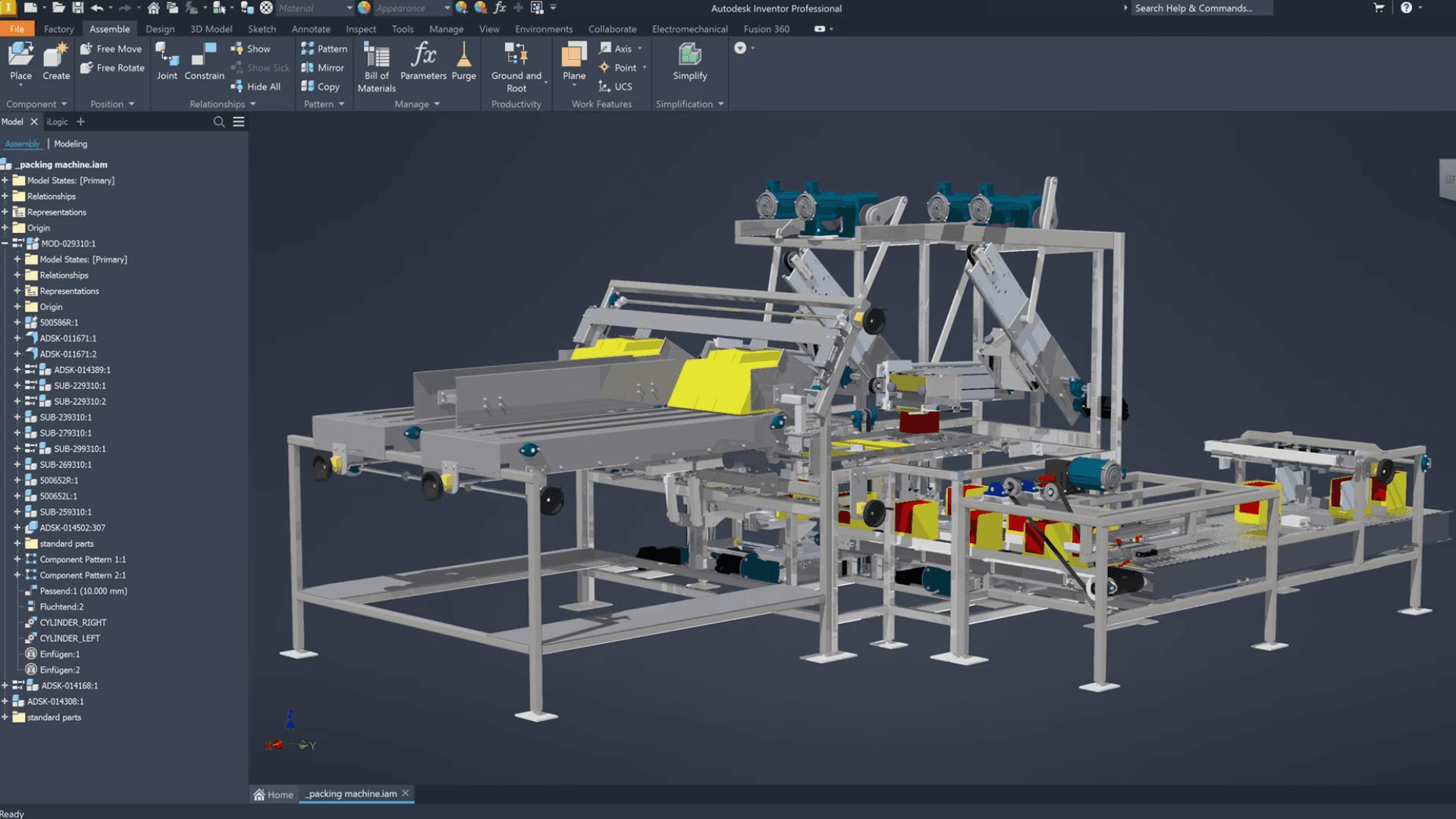 Autodesk Inventor Professional 2025 Educational مفتاح (1 سنه / 1 بي سي)