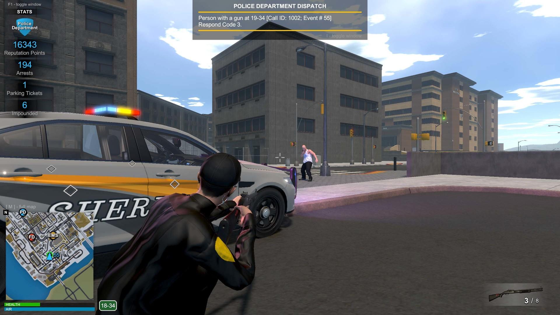 Flashing Lights - Police, Firefighting, Emergency Services Simulator ستيم كود رقمي