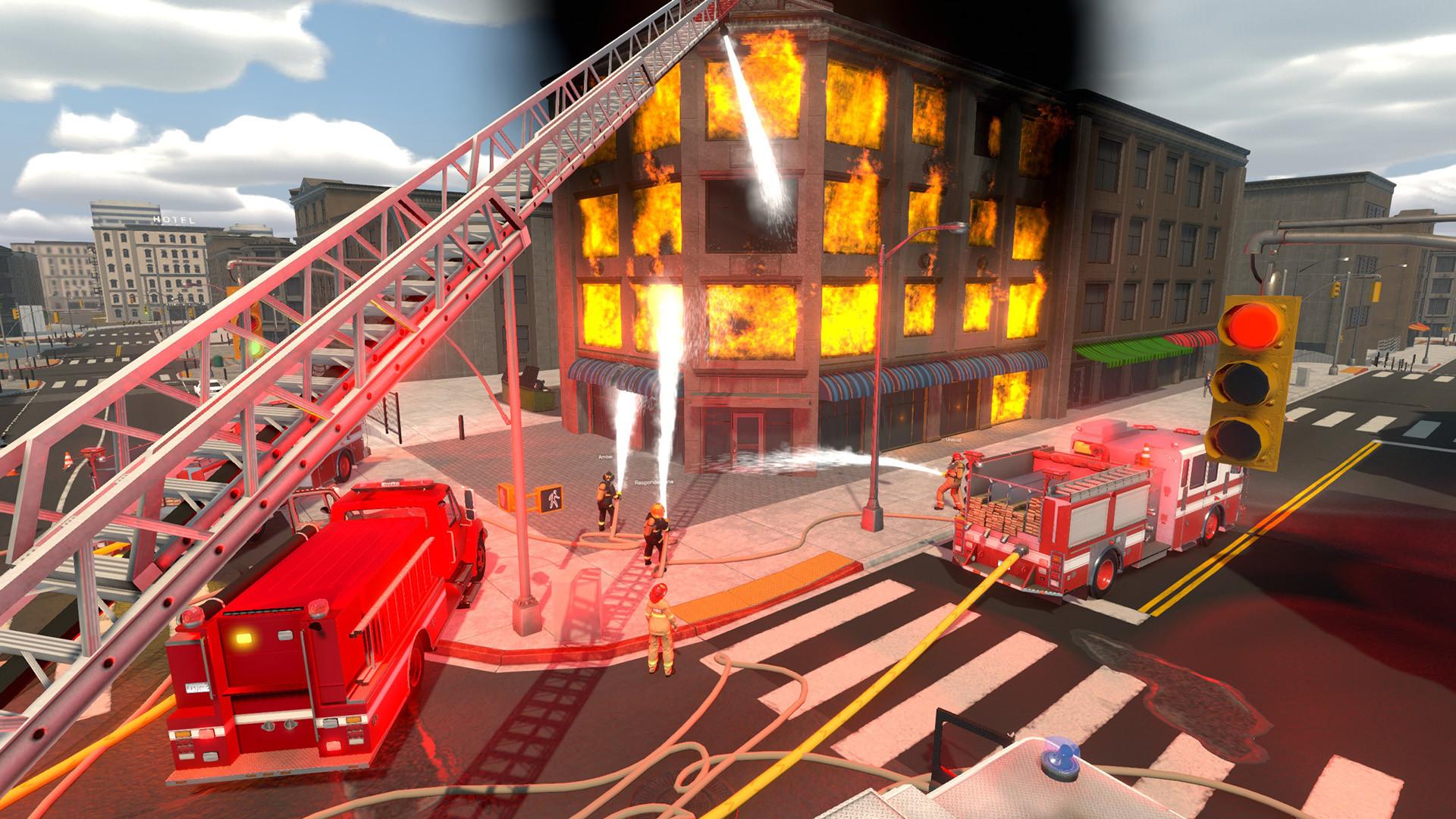 Flashing Lights - Police, Firefighting, Emergency Services Simulator ستيم كود رقمي
