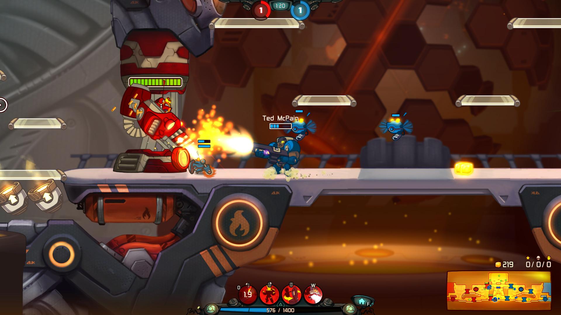 Awesomenauts - Ted McPain Character DLC ستيم كود رقمي