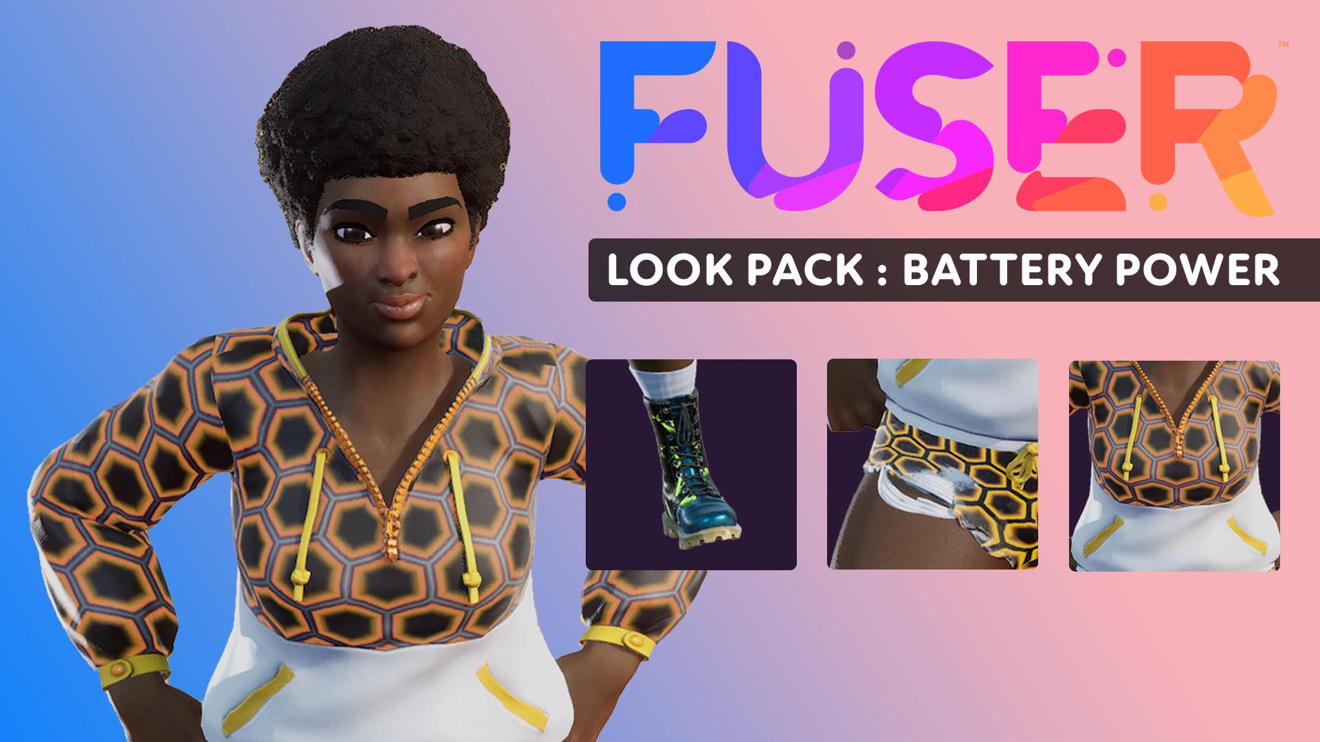 FUSER - Look Pack: Battery Power DLC بي سي ستيم كود رقمي