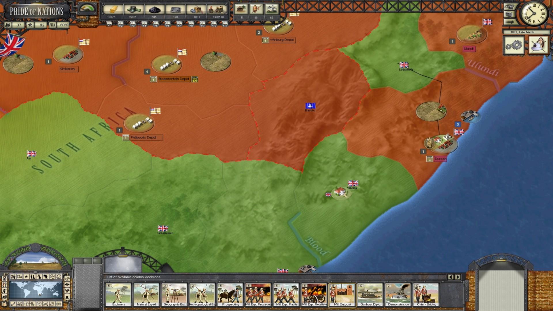 Pride Of Nations - The Scramble For Africa DLC ستيم كود رقمي