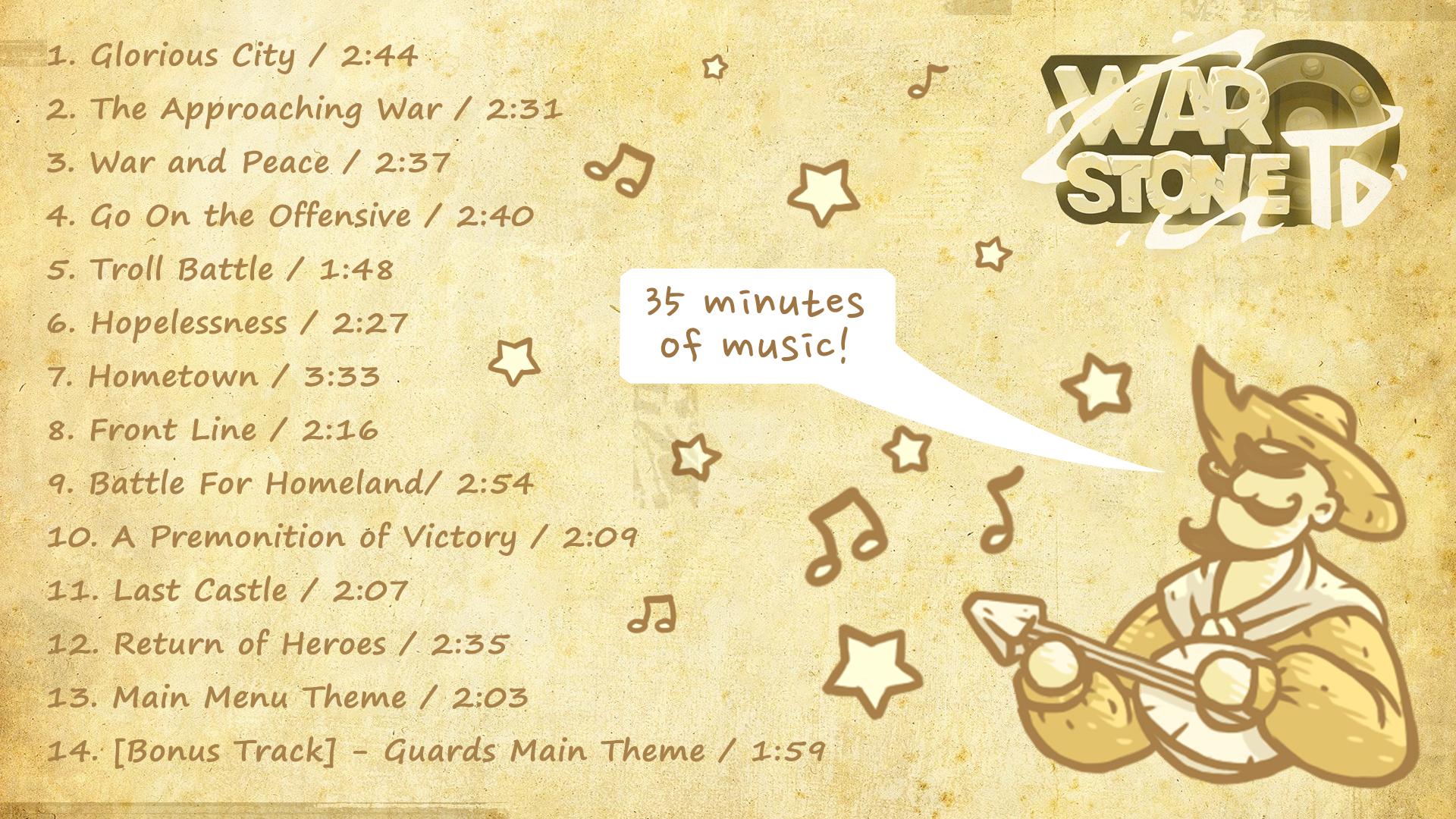 Warstone TD - Warstone OST, Comics And Artbook DLC ستيم كود رقمي