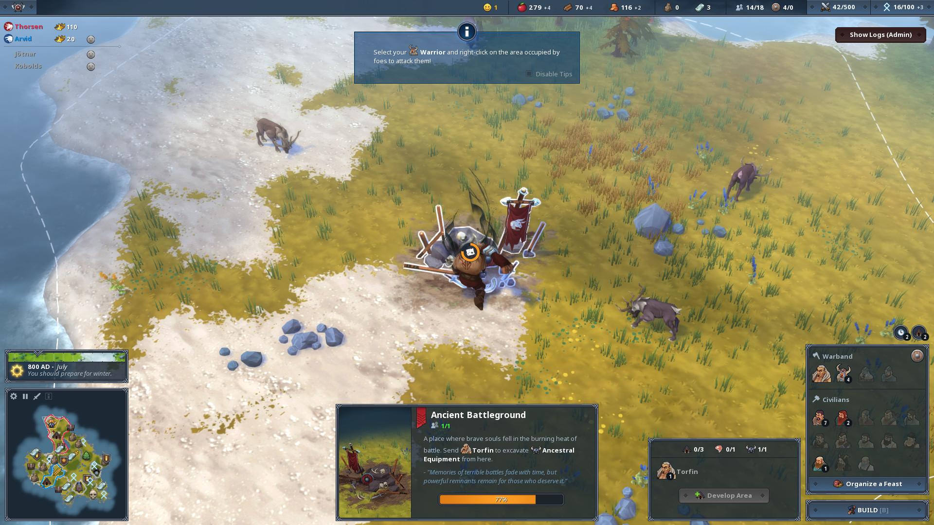Northgard - Himminbrjotir, Clan Of The Ox DLC ستيم كود رقمي