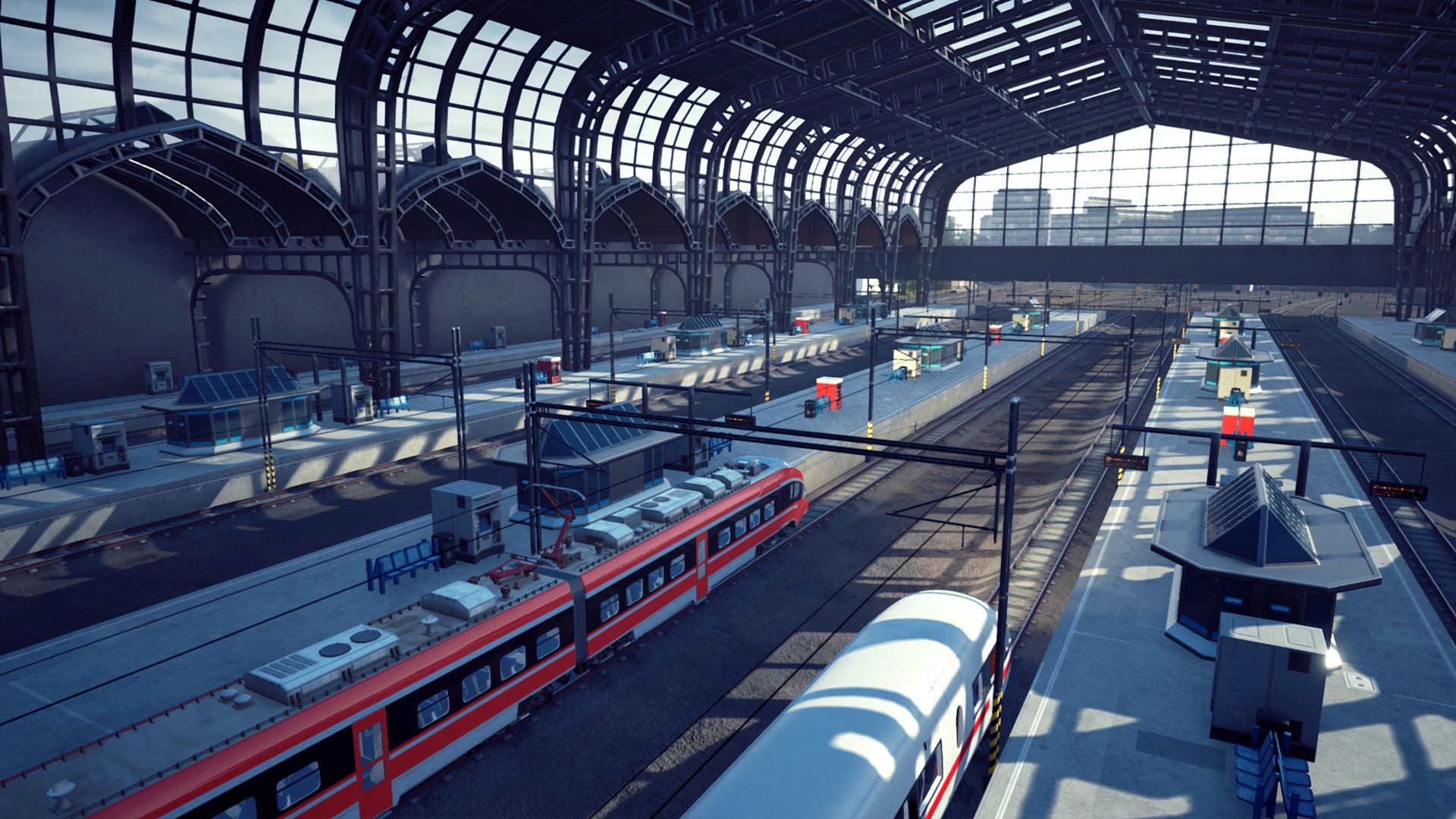 Train Life: A Railway Simulator اوروبي V2 رابط هديه ستيم