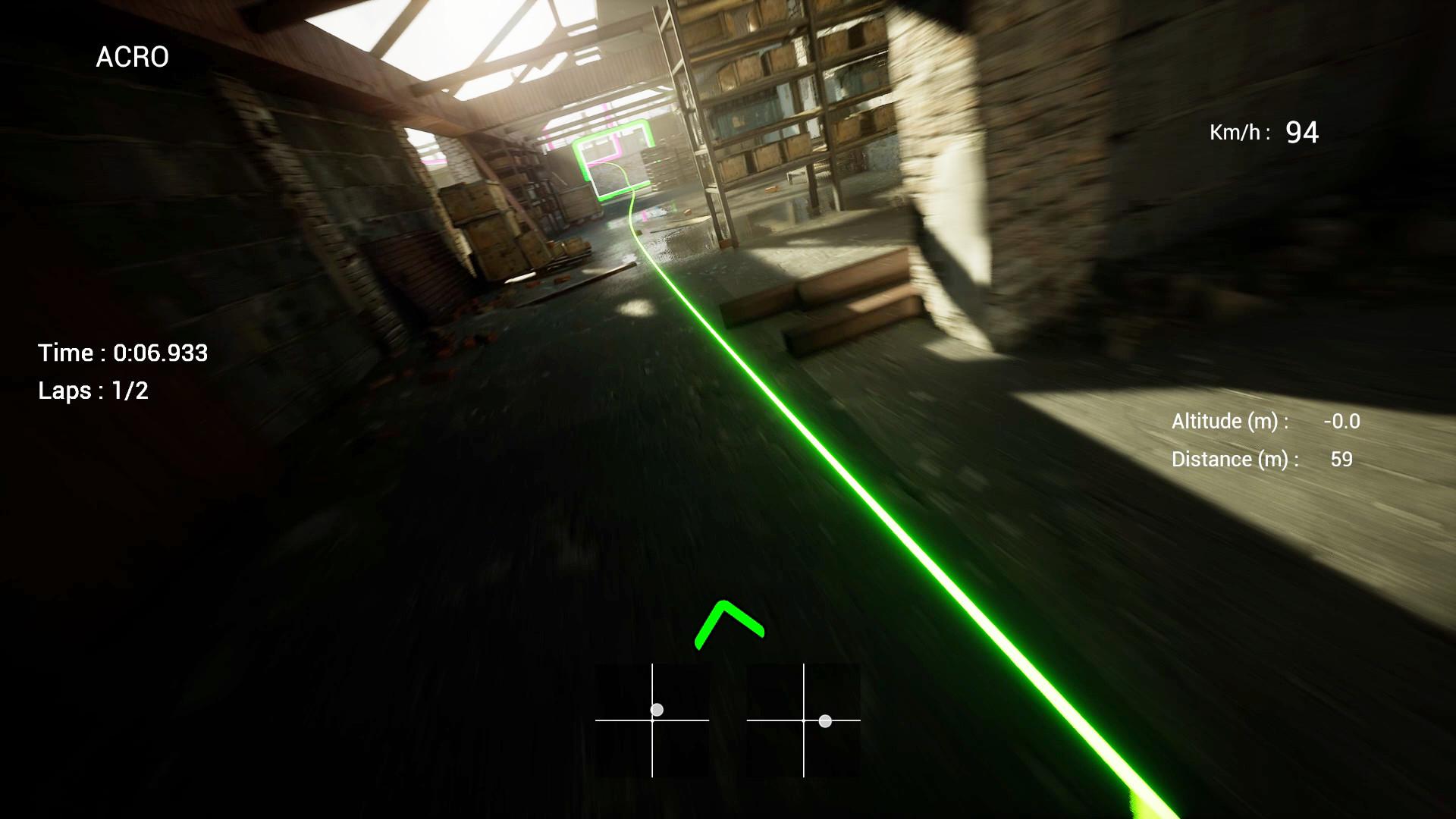 Uncrashed : FPV Drone Simulator اوروبي V2 بي سي رابط هديه ستيم