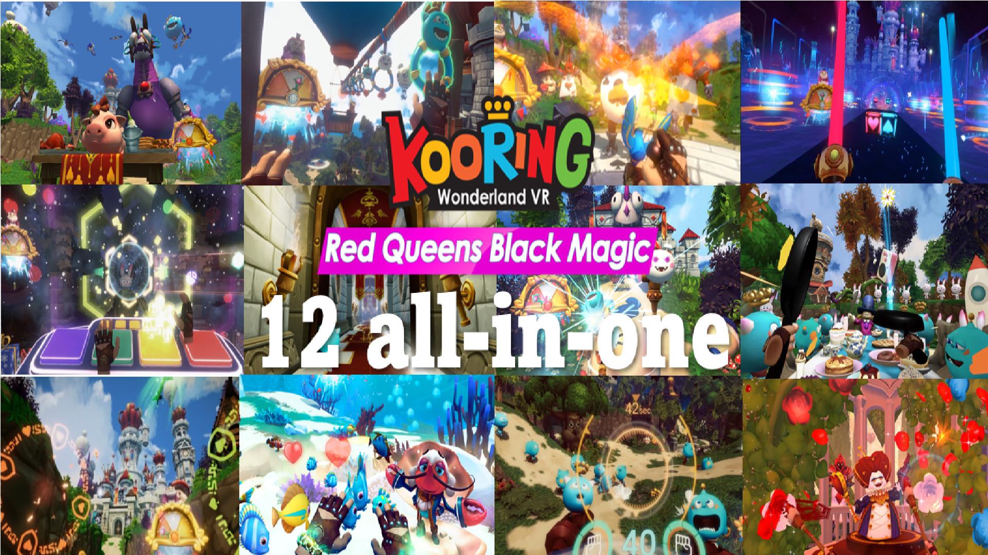 KooringVR Wonderland: Red Queen'S Black Magic ستيم كود رقمي