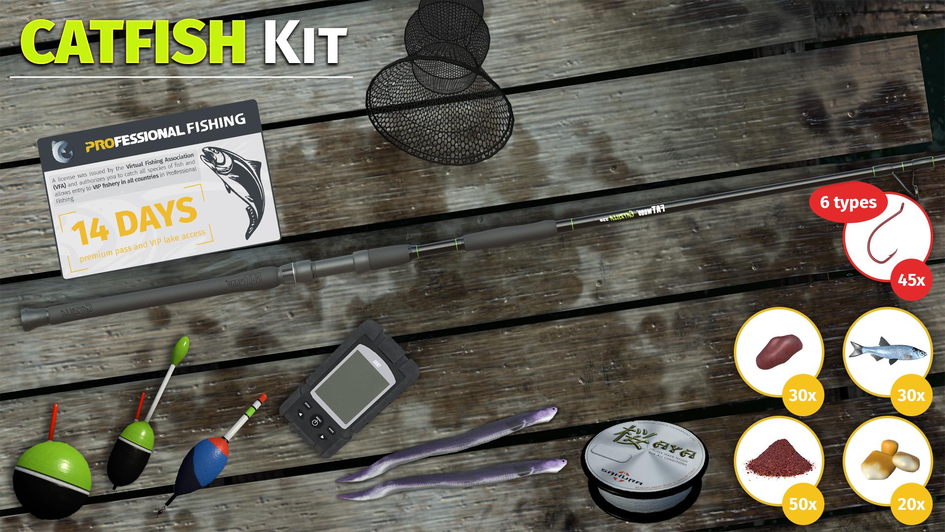 Professional Fishing - Catfish Kit DLC ستيم كود رقمي