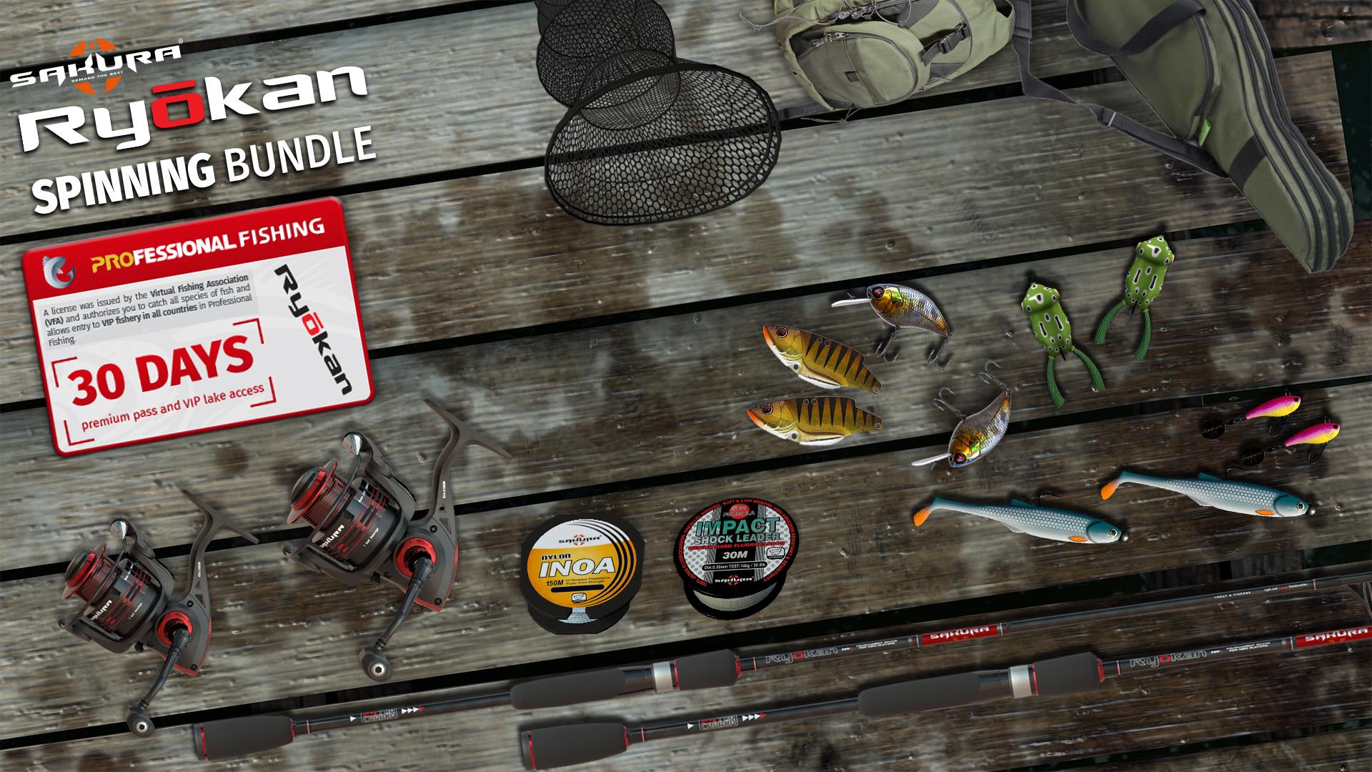 Professional Fishing - Sakura Ryokan Spinning DLC ستيم كود رقمي