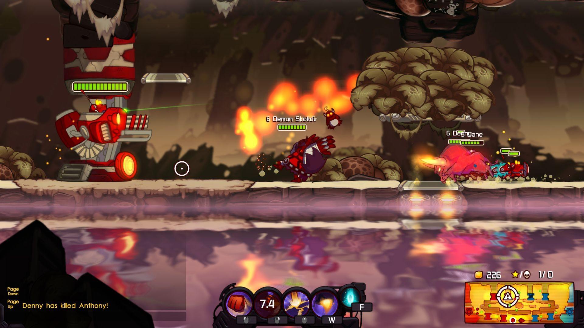 Awesomenauts - Demon SkøLldir Skin DLC ستيم كود رقمي