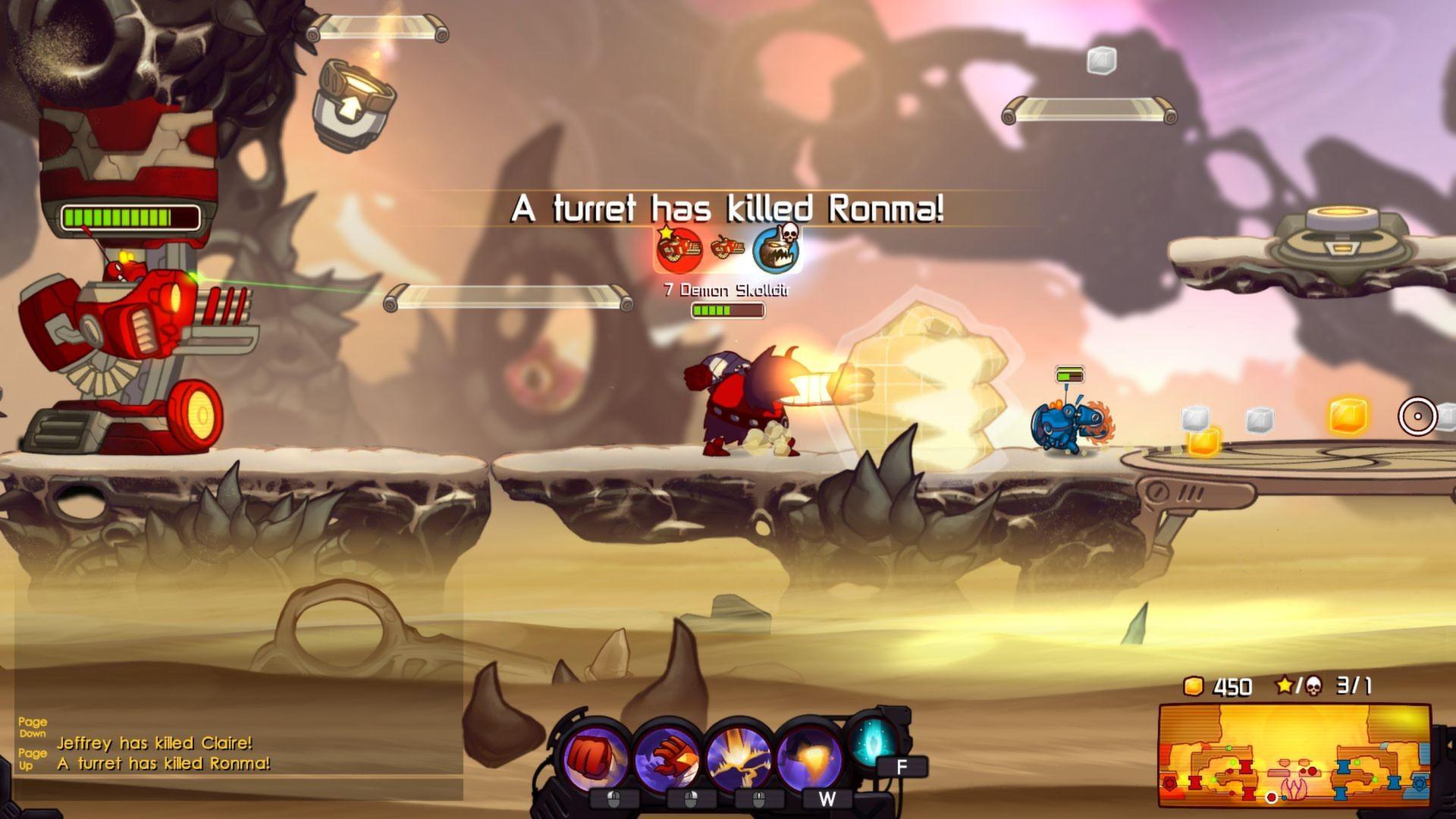 Awesomenauts - Demon SkøLldir Skin DLC ستيم كود رقمي