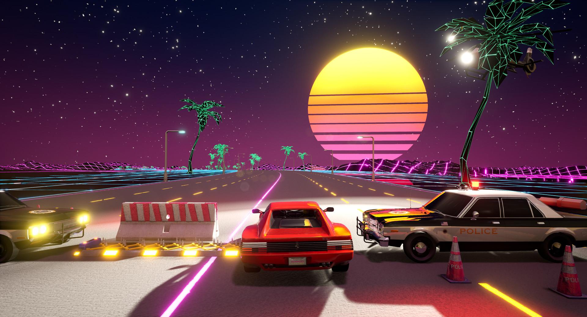 Cyber OutRun ستيم كود رقمي