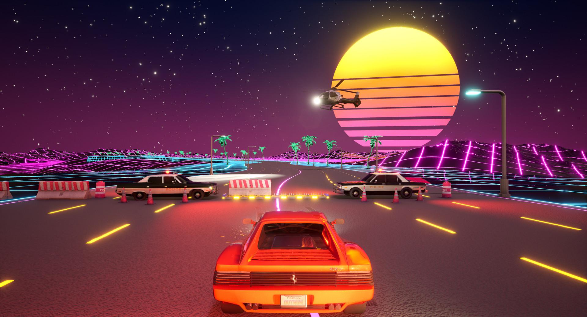 Cyber OutRun ستيم كود رقمي