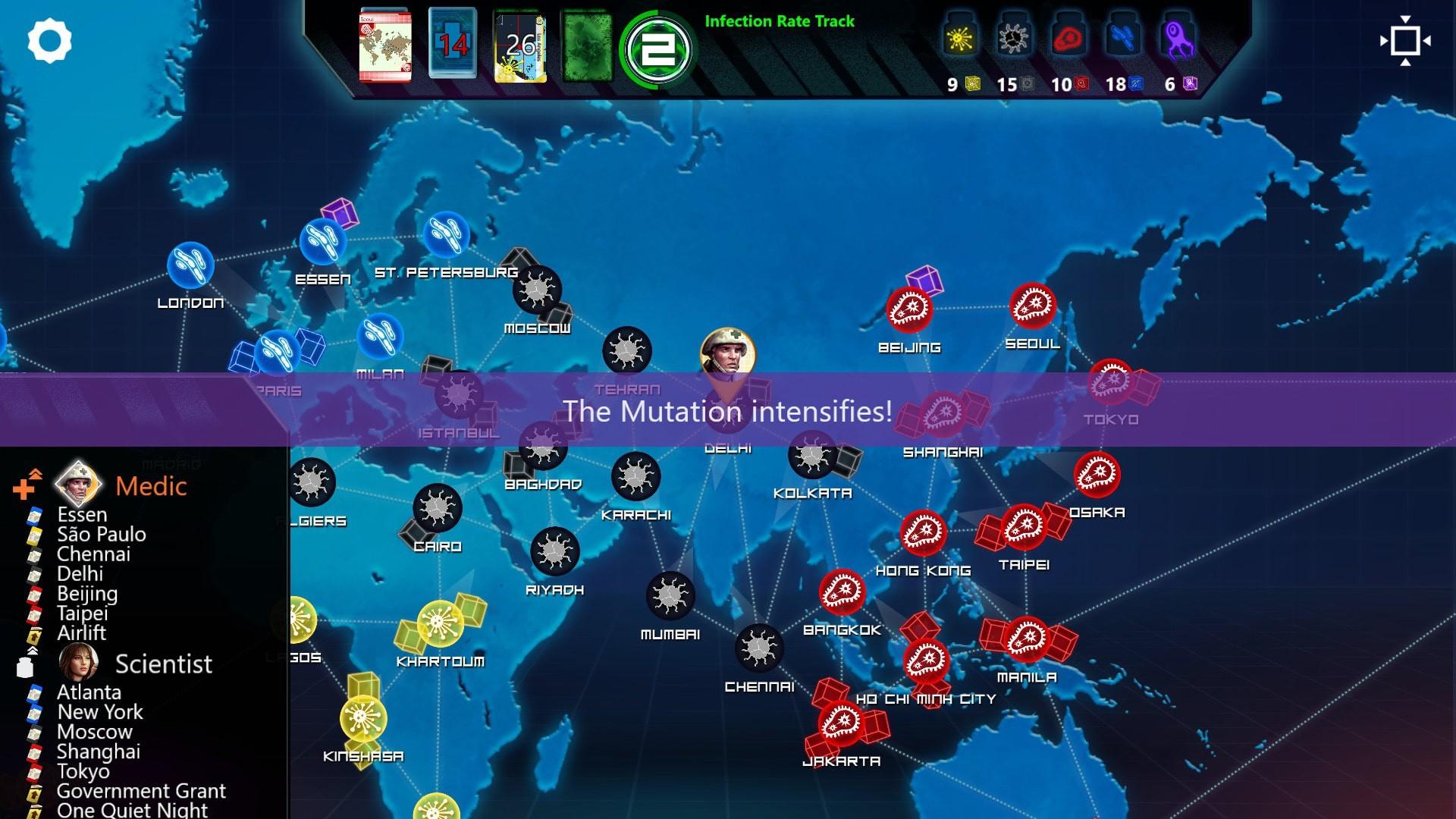 Pandemic: On The Brink - Mutation DLC ستيم كود رقمي