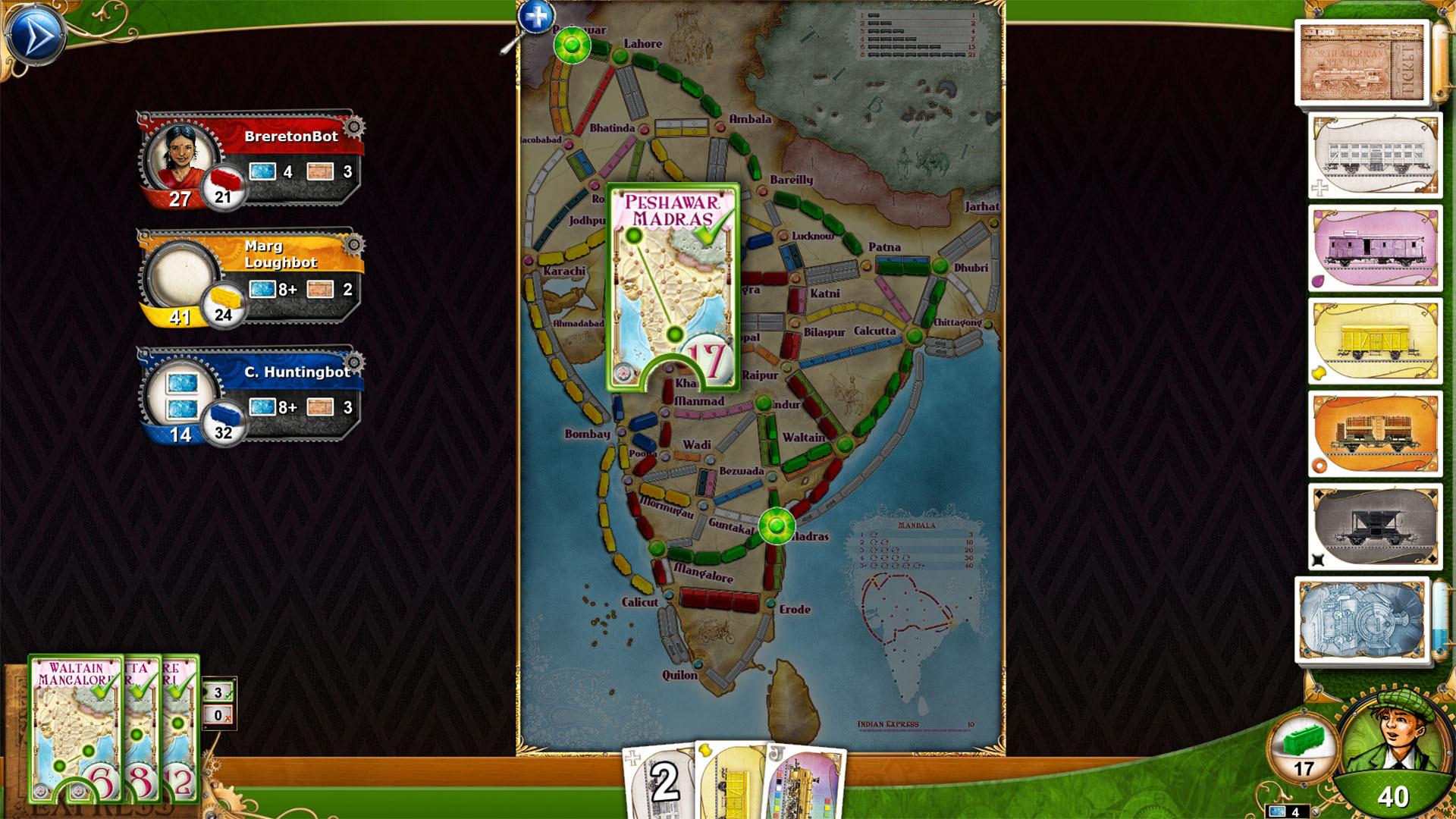 Ticket To Ride: Classic اصدار - India DLC ستيم كود رقمي