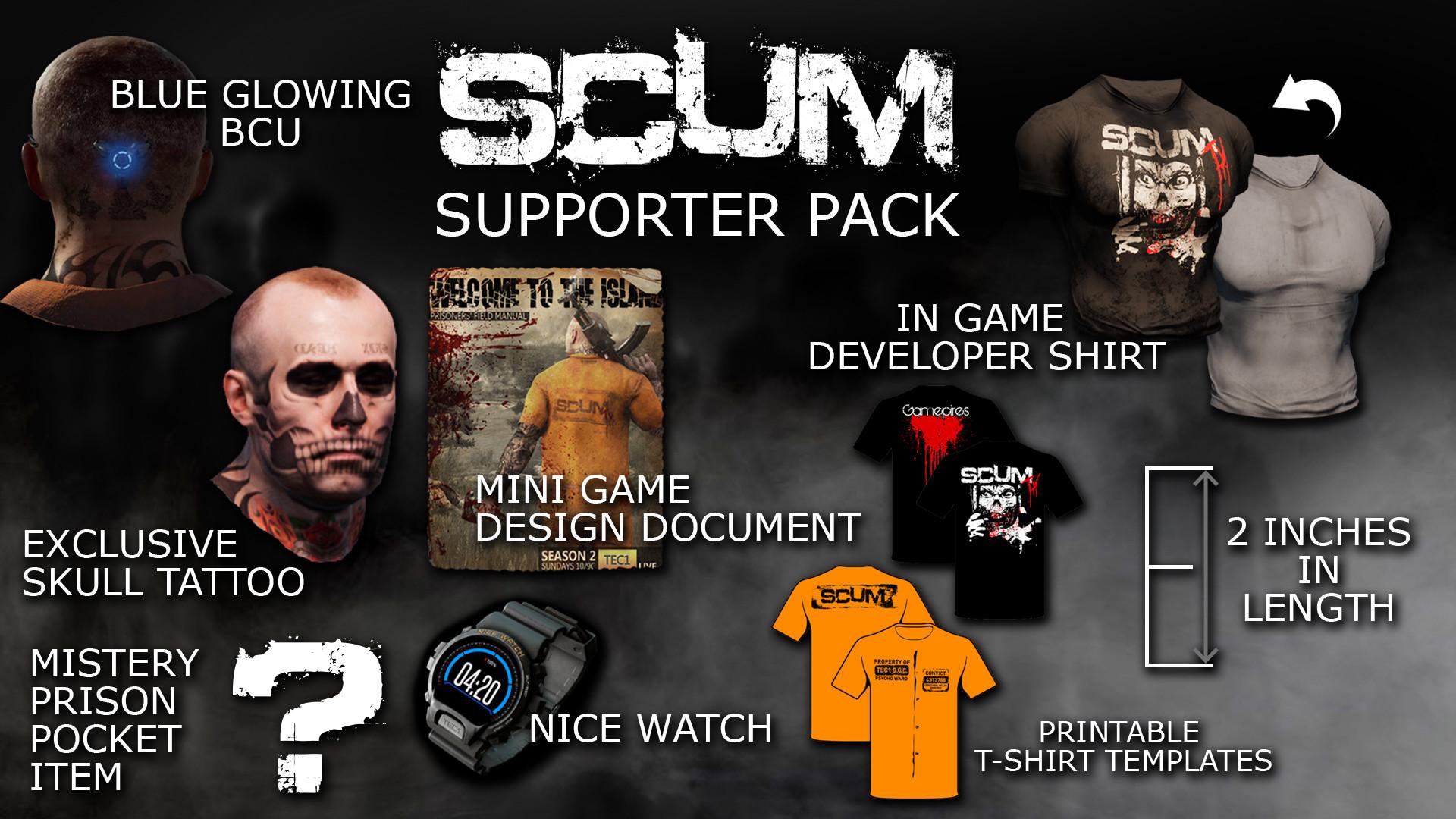 SCUM - Supporter Pack 1 DLC ستيم كود رقمي