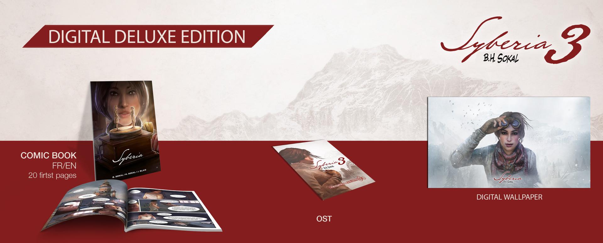 Syberia 3 - ديلوكس Upgrade DLC ستيم كود رقمي