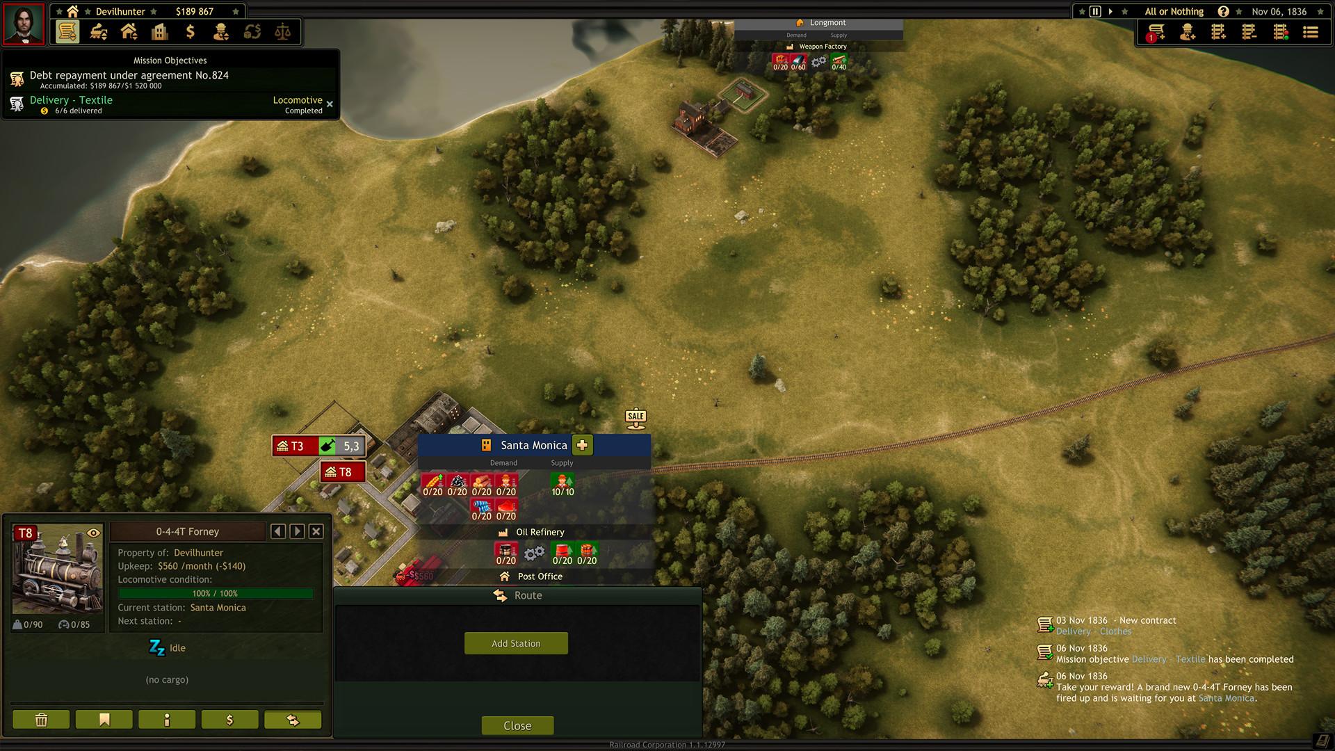 Railroad Corporation - All Or Nothing DLC ستيم كود رقمي