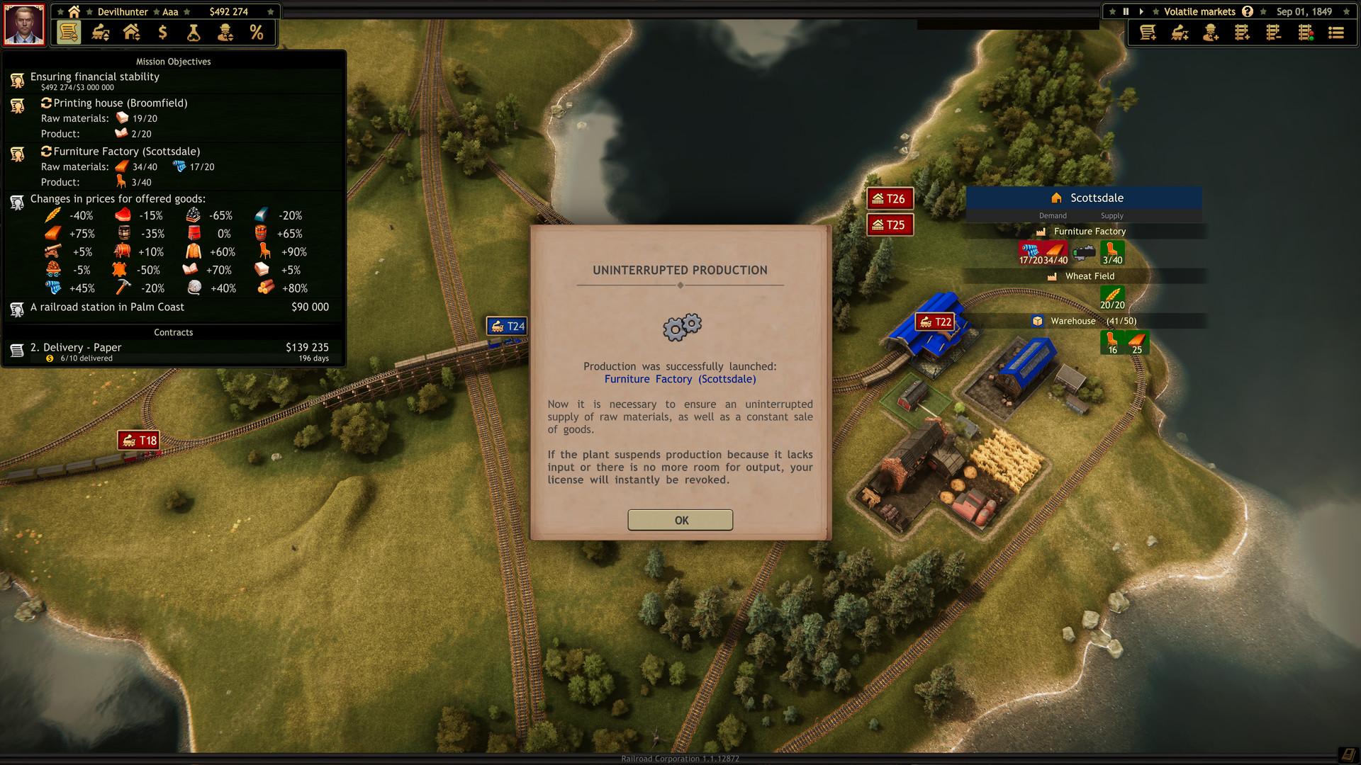 Railroad Corporation - Volatile Markets DLC ستيم كود رقمي