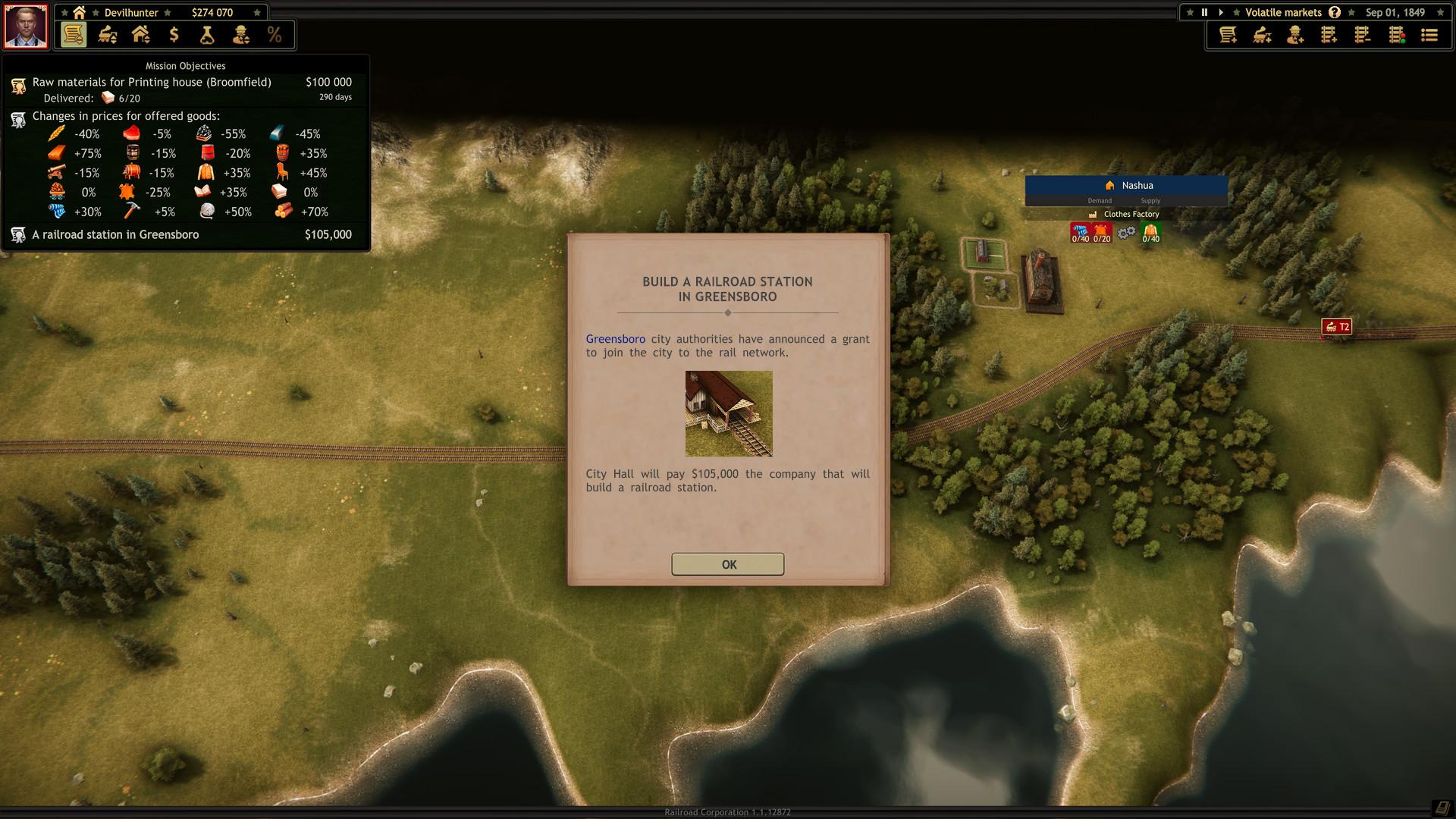 Railroad Corporation - Volatile Markets DLC ستيم كود رقمي