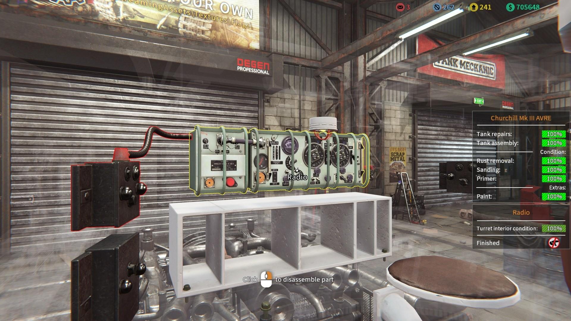 Tank Mechanic Simulator - First Supply DLC بي سي ستيم كود رقمي