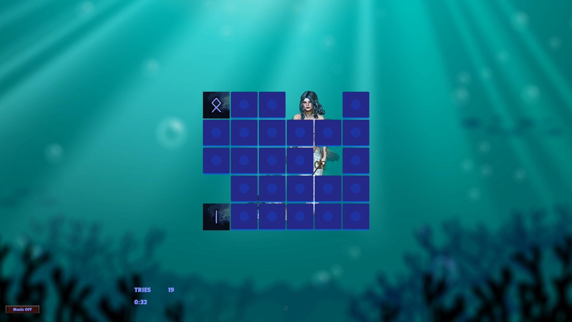 Memory Puzzle - Mystery Mermaids بي سي ستيم كود رقمي