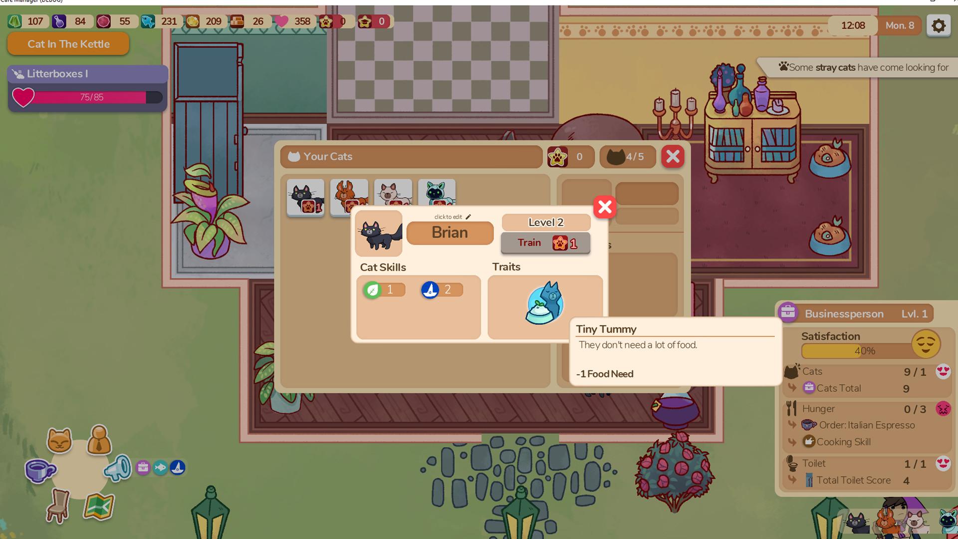 Screen Shot image 6 Cat Cafe Manager اوروبي بي سي ستيم كود رقمي