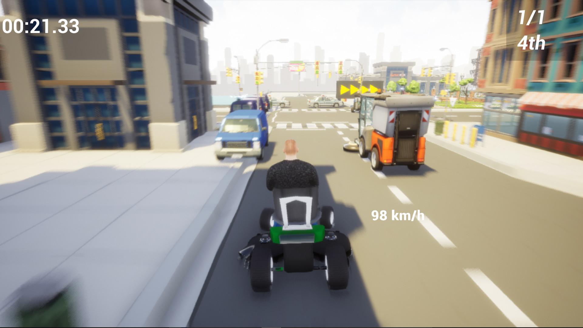 Lawnmower Game: Racing ستيم كود رقمي