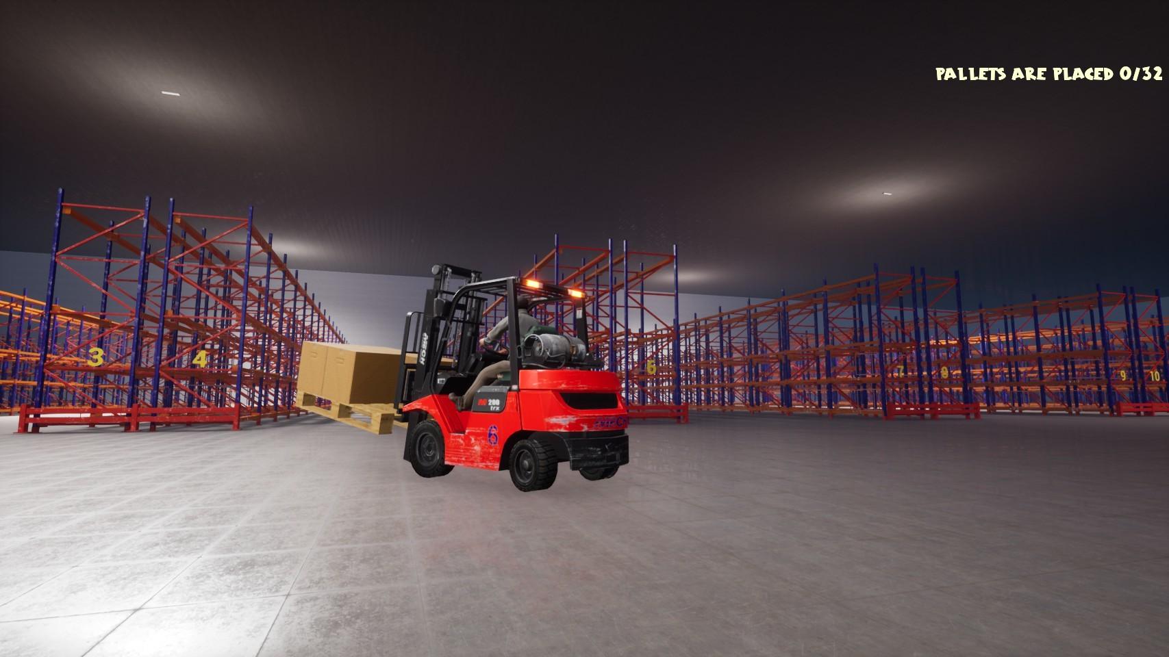 Warehouse Simulator: Forklift Driver ستيم كود رقمي