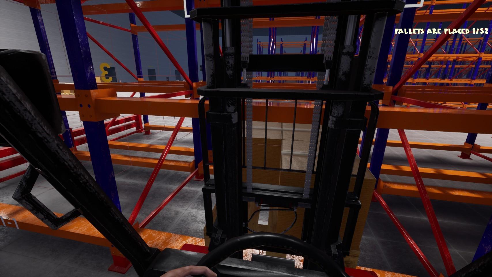 Warehouse Simulator: Forklift Driver ستيم كود رقمي