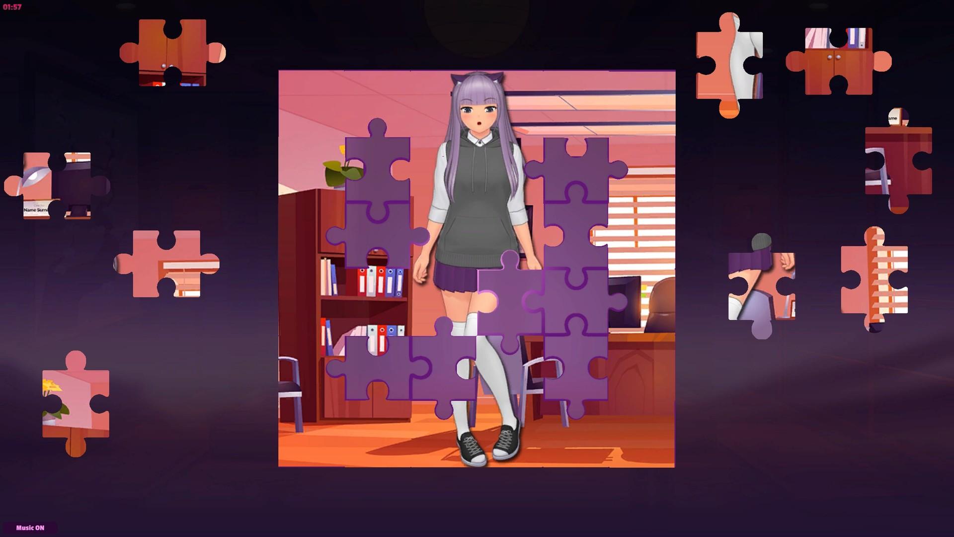 Anime Jigsaw Girls - Office ستيم كود رقمي