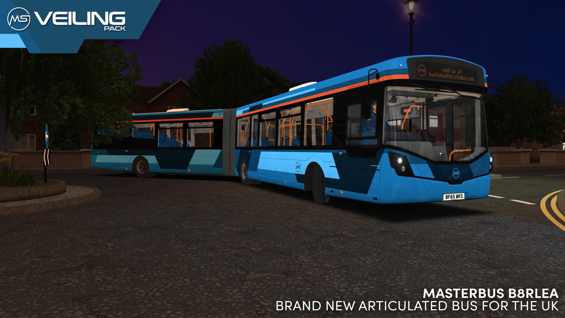 OMSI 2 - Masterbus Veiling Pack DLC ستيم كود رقمي