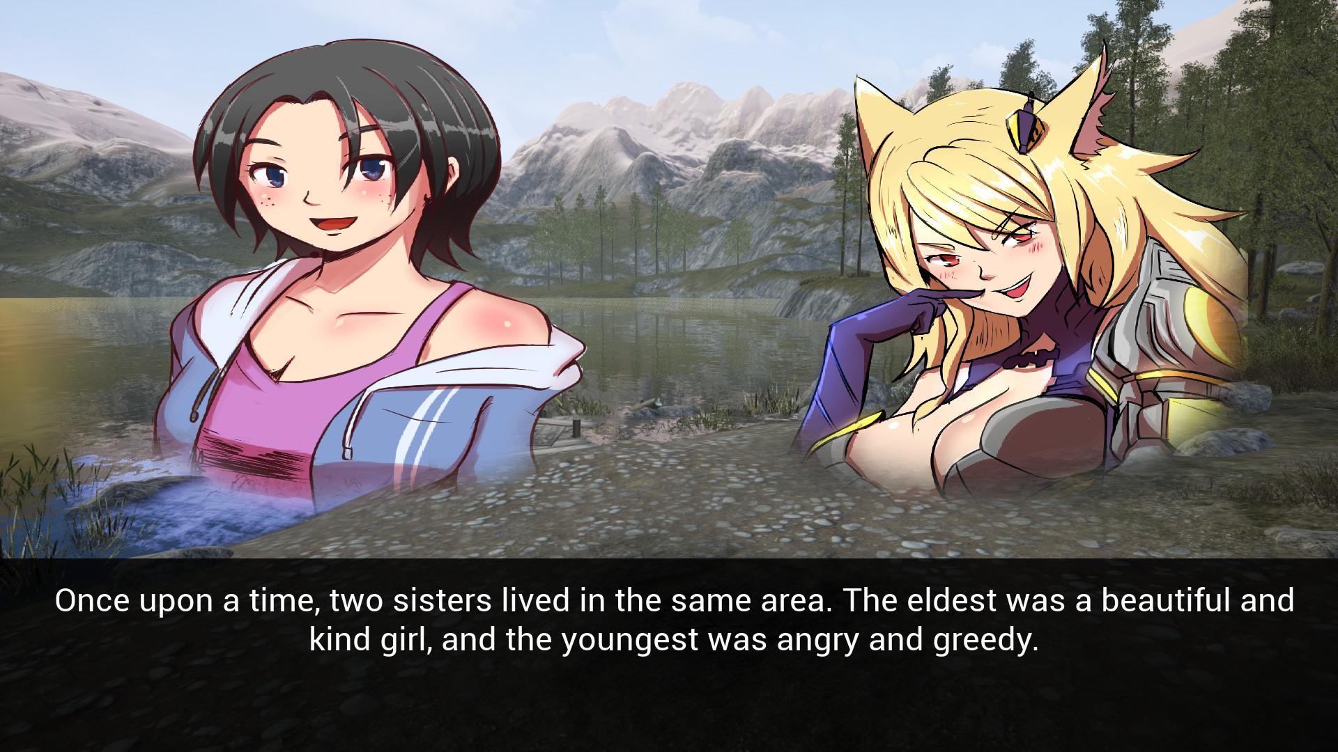 Visual Novel Sisters ستيم كود رقمي