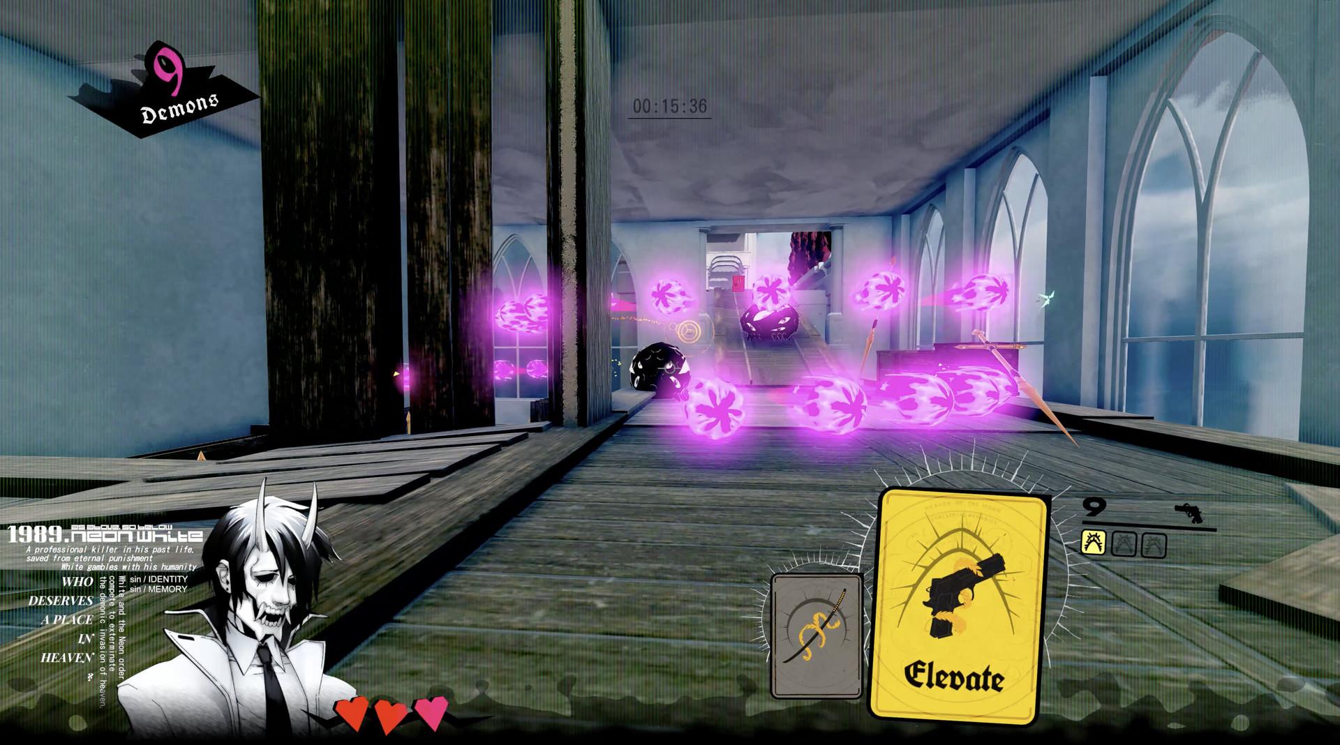 Neon White اوروبي V2 رابط هديه ستيم