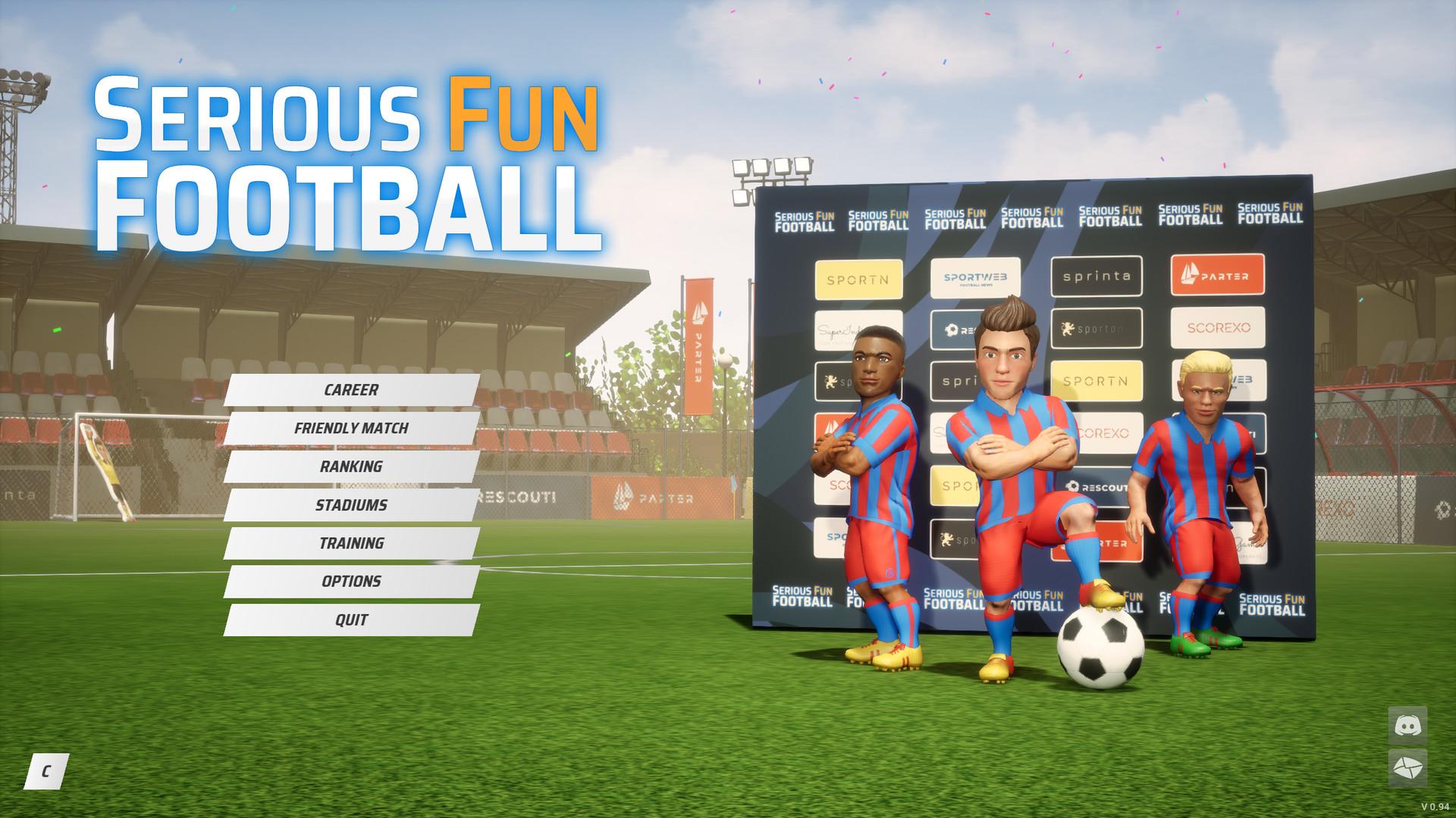 Serious Fun Football ستيم كود رقمي